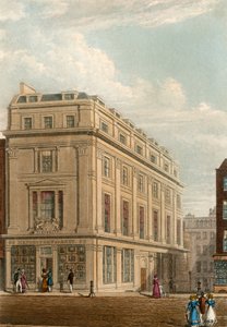 96 Strand, London; Ackermann bibliotek, konstförvaret av English School