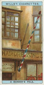 En Barberstolpe av English School