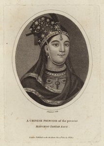 En kinesisk prinsessa av nutiden, Manchoo Tartar Race av English School