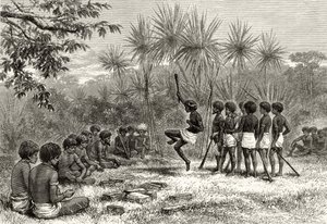 A Corroboree, c.1880, från 