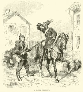 Ett hastigt drag, januari 1871 av English School