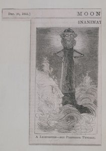 En fyr - inte professor Tyndall, från Moonshine, publicerad 20 december 1884 (trägravyr)