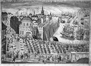 En utsikt över staden Havannah, tagen av jarlen av Albemarle och Sir George Pocock den 13 augusti 1762