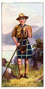 En skotsk scout, 1929 av English School