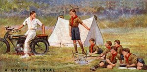 En scout är lojal, 1929 av English School