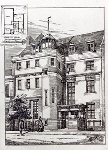A Sculptors Studio, 1892 av English School