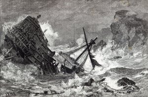 En septemberstorm, 1588, från 