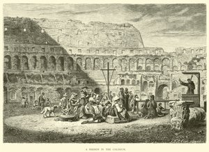 En predikan i Colosseum av English School