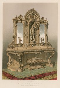 A Sideboard av Mrs J Taylor and Son, Edinburgh av English School