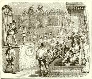 Ett scenspel på 1500-talet av English School