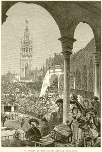 A Ticket in the Shade.--Sevilla Bull-Ring av English School