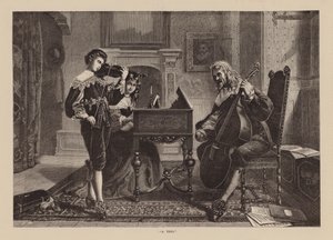 "A Trio" (gravyr) av English School