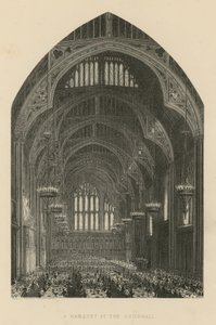 En bankett i Guildhall av English School