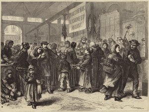 En hund- och kattslaktare i Paris av English School