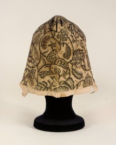 En fin svartslöjdscoif, 1620-40 av English School