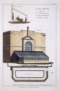 Ett värmehus som avrättades för Hans nåd, hertigen av Bedford i Woburn Abbey, 1806 av English School