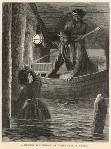 Ett mysterium i Liverpool; En kvinna under en kaj av English School