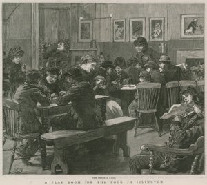 Ett lekrum för de fattiga i Islington: Det allmänna rummet av English School