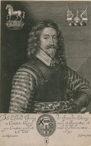 Ett porträtt av Sir Edward Dering av English School
