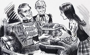 En present från en soldat av English School