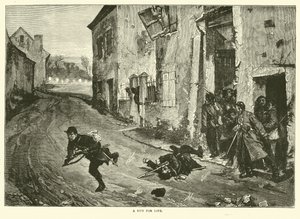 En löpning för livet, maj 1871 av English School