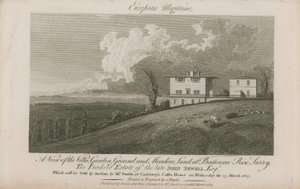 En vy av den sena John Sewells Freehold Estate av English School