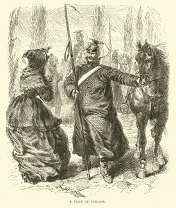 Ett besök av Uhlans, mars 1871 av English School