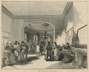 Ett besök på Lloyds - försäkringen av fartyg: Skeppsauktion i Lloyds Captains Room av English School