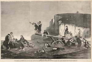 På väg att ta en header av English School