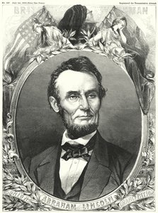 Abraham Lincoln (gravyr) av English School