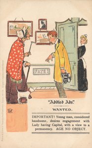 Addled Ads vykort av English School