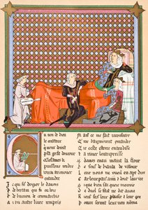 Adenez, kungen av minstrarna, 1878 av English School