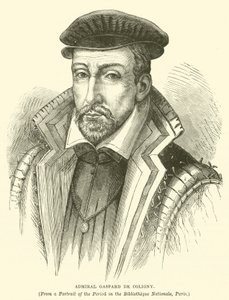 Amiral Gaspard de Coligny (gravyr) av English School