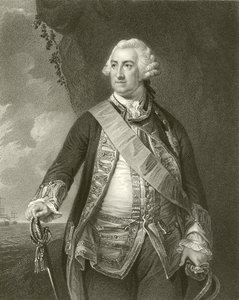 Amiral Lord Hawke av English School