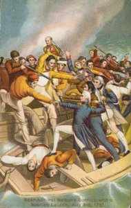 Amiral Lord Nelson av English School