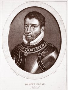 Amiral Robert Blake, tillskriven Fauconnier, graverad av de Langlume av English School