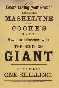 Annons för Mrs Maskelyne och Cookes Hall av English School