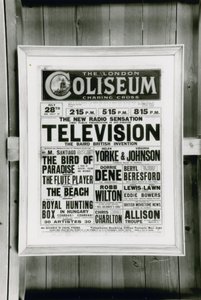 Annons för den nya radiosensationen: tv av English School