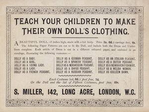 Annons (litho) av English School