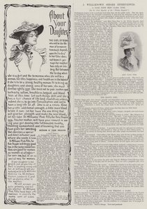 Annons, Dr Williams Pink Pills for Pale People (gravyr) av English School