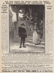 Annons, Enos fruktsalt (gravyr) av English School