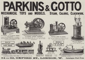 Annons, Parkins and Gotto (gravyr) av English School