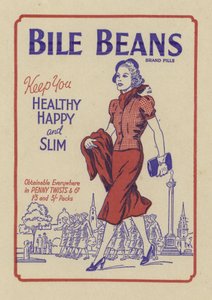 Annons för Bile Beans av English School
