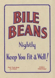 Annons för Bile Beans av English School