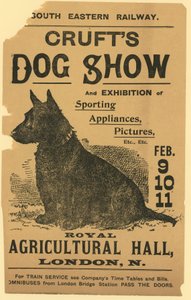 Annons för Crufts Dog Show av English School