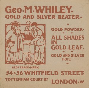 Annons för George M Whiley av English School