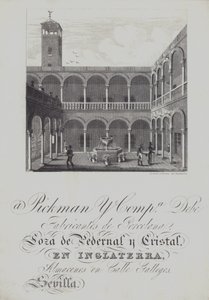 Annons för Pickman and Co, porslinstillverkare (litho) av English School