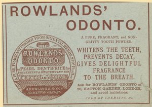 Annons för Rowlands Odonto av English School