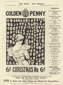 Annons för The Golden Penny Christmas Number av English School