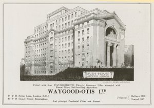 Annons för Waygood-Otis Limited av English School